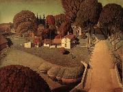 Grant Wood Hoover-s Birthplace oil painting picture wholesale